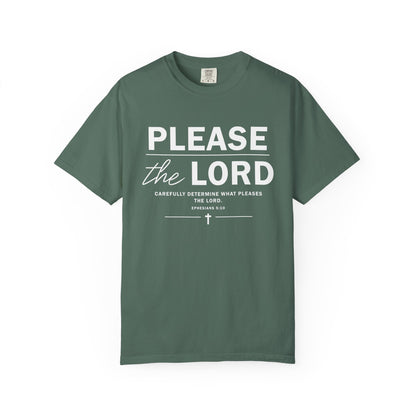 Please the Lord Ephesians 5:10 T-Shirt 100% Cotton T-Shirt