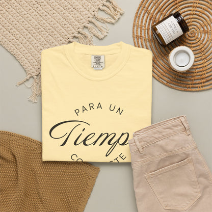 Para un Tiempo Como Este Ester 4:14 100% Cotton T-Shirt — Spanish Wise Woman Bible Verse