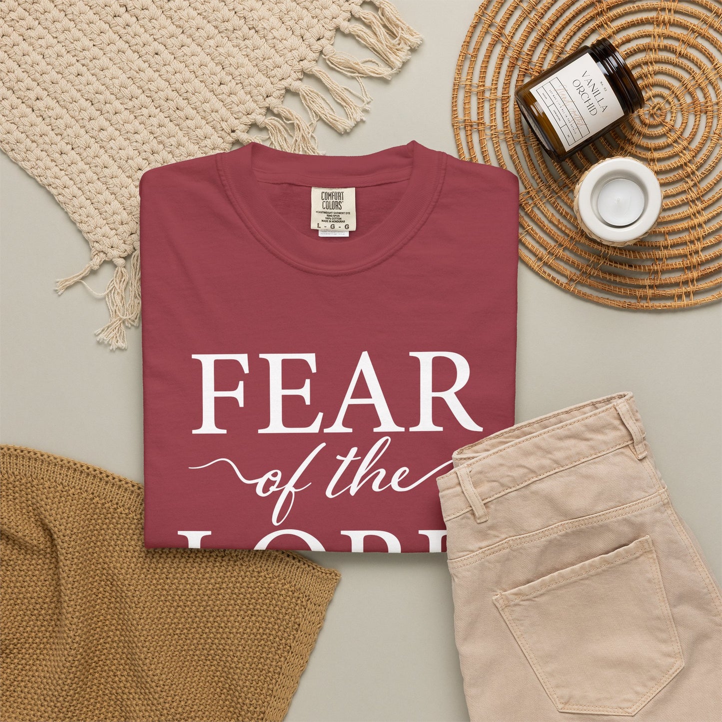 Fear of the Lord T-Shirt — Christian Faith Graphic Tee
