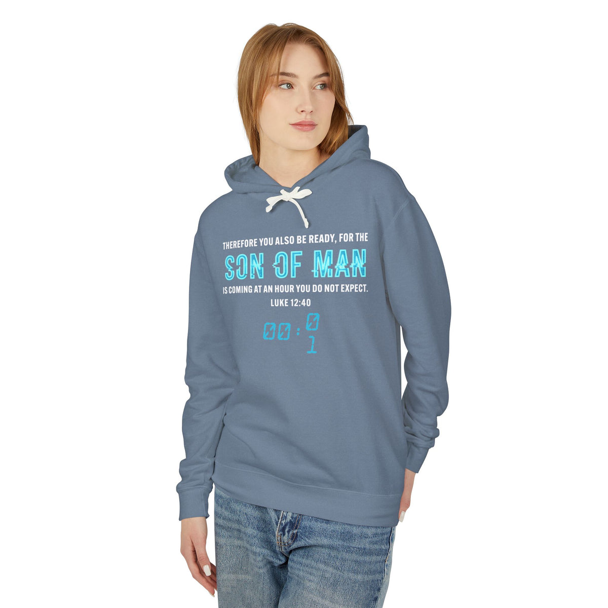 Son of Man is Coming Cotton T‑Shirt — Christian Faith Graphic  Hooded Sweatshirt
