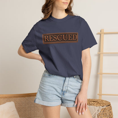 Rescued Colossians 1:13-14 Cotton T-Shirt