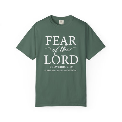 Fear of the Lord T-Shirt — Christian Faith Graphic Tee