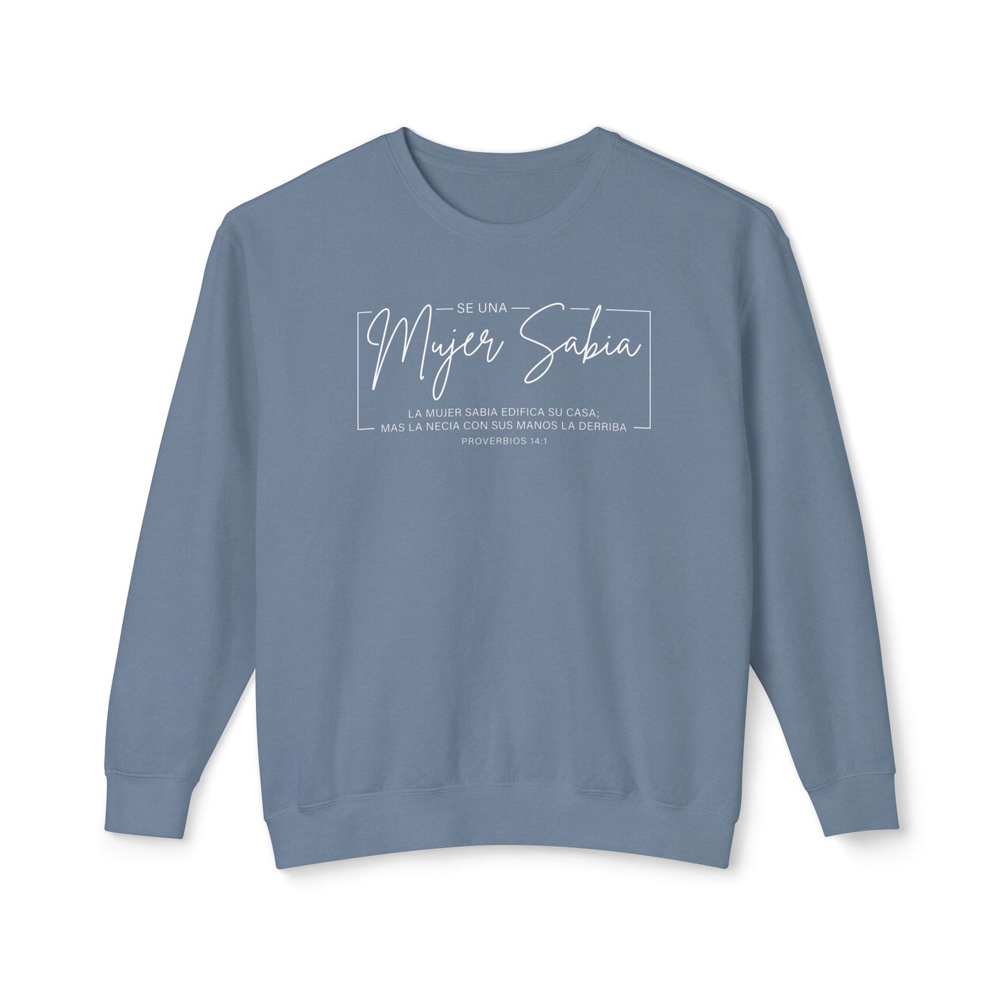 Mujer Sabia Proverbios 14:1 T-Shirt — Spanish Wise Woman Bible Verse