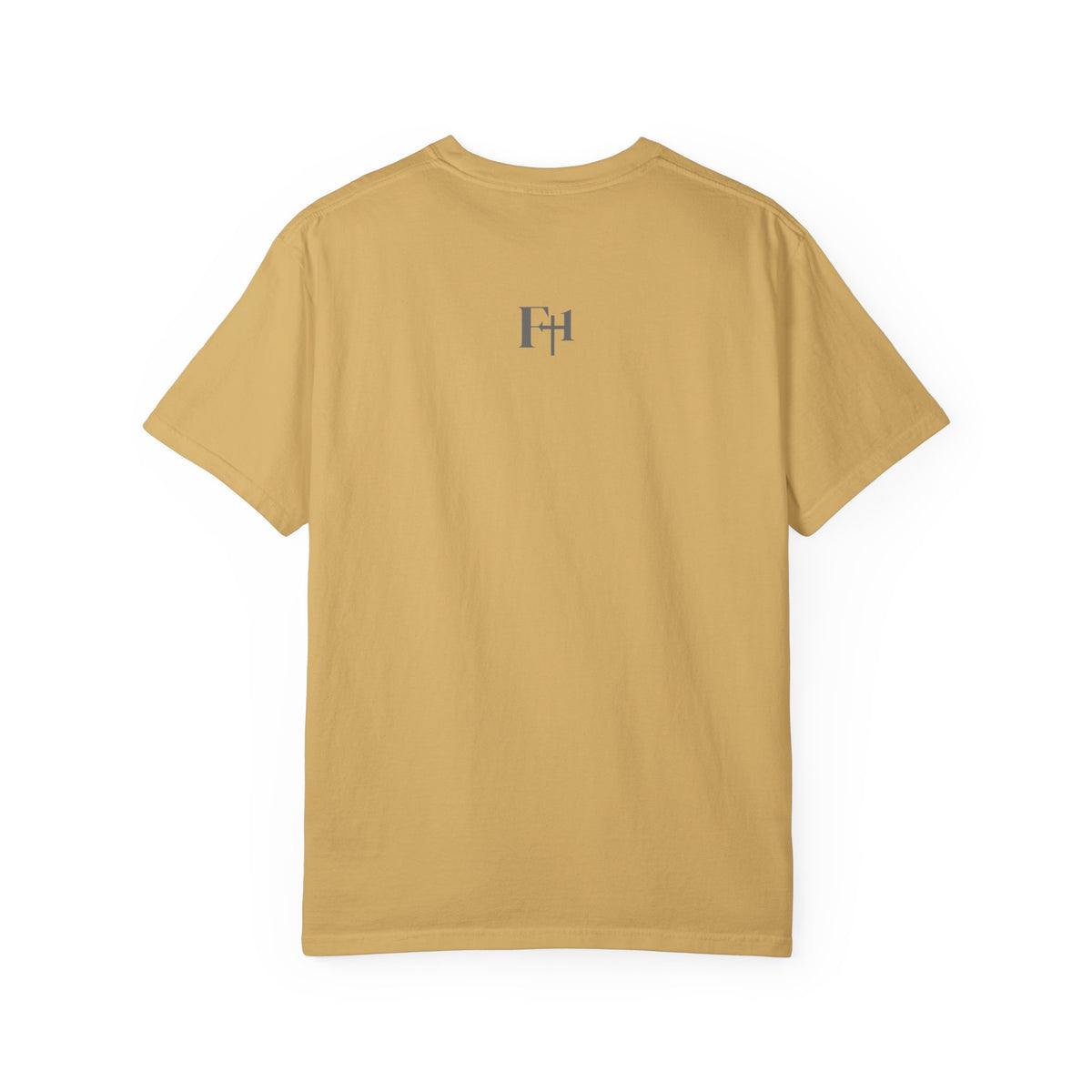 For Us Garment-Dyed Tee — Inspirational Script Christian T-Shirt