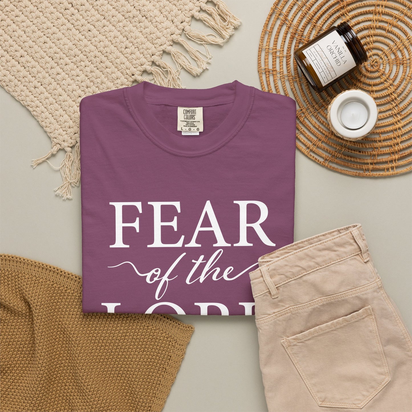Fear of the Lord T-Shirt — Christian Faith Graphic Tee