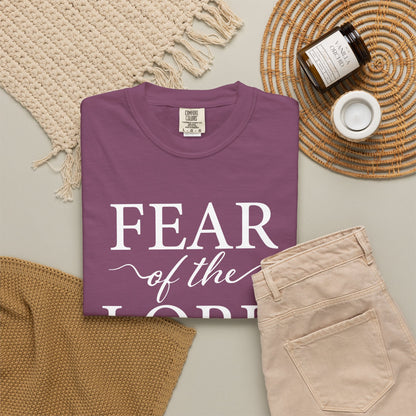 Fear of the Lord T-Shirt — Christian Faith Graphic Tee