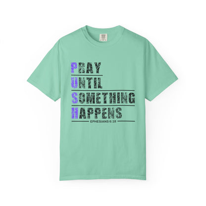 PUSH "Ephesians 6:18"