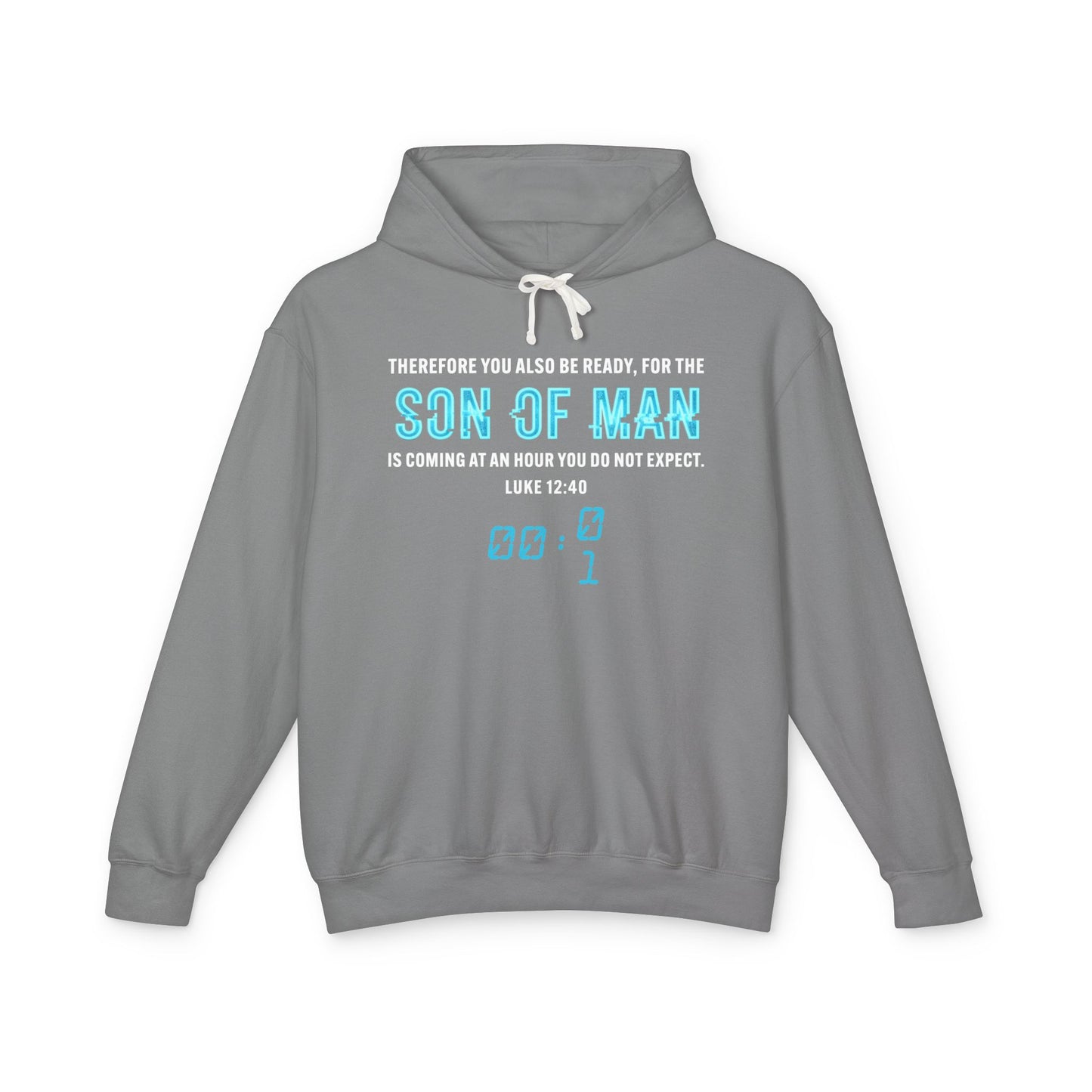 Son of Man is Coming Cotton T‑Shirt — Christian Faith Graphic  Hooded Sweatshirt