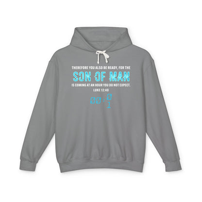 Son of Man is Coming Cotton T‑Shirt — Christian Faith Graphic  Hooded Sweatshirt
