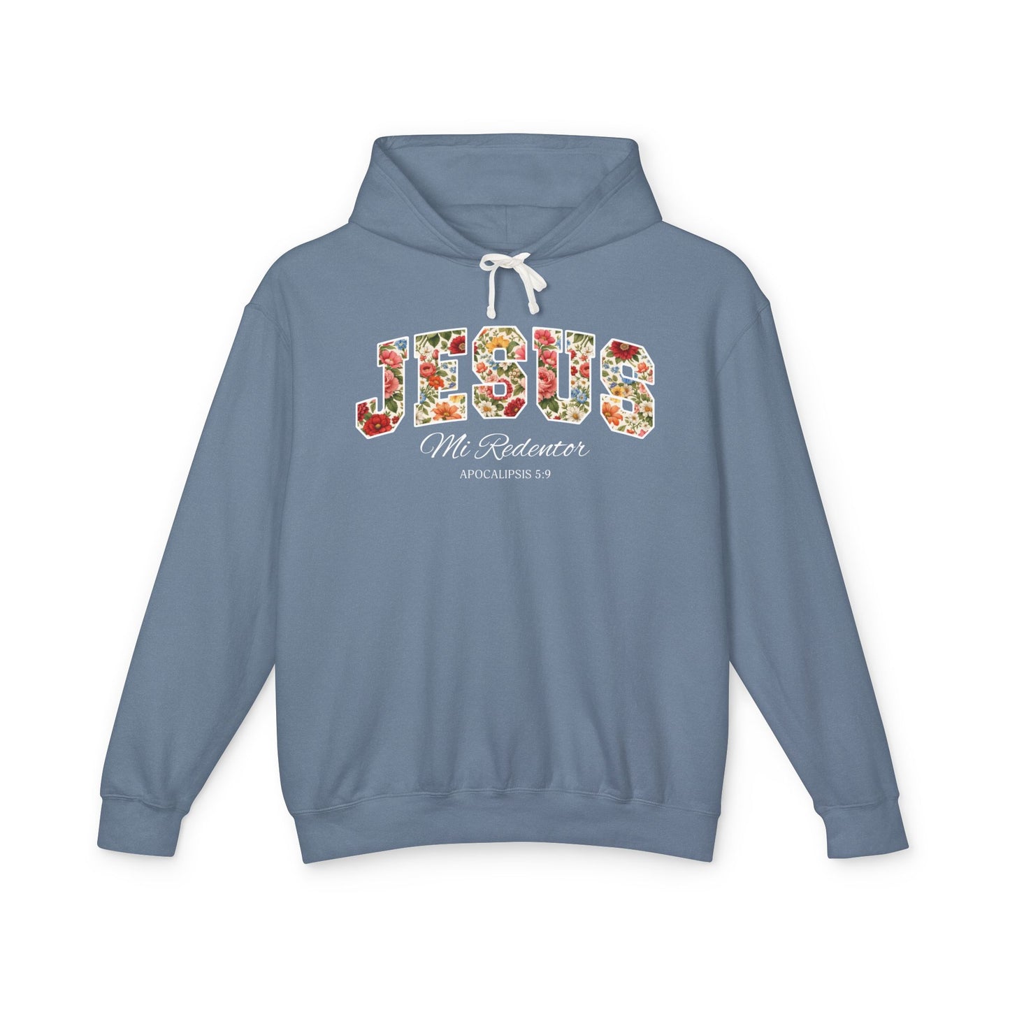 Jesus Mi Redentor Hoodie — Spanish Christian Faith Tee 100% Cotton
