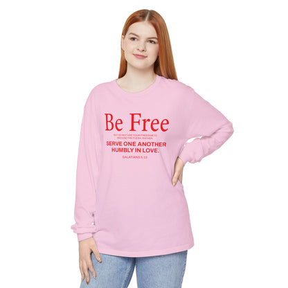Be Free "Galatians 5:13" RED