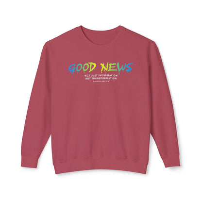 Good News Colossians 1:6 Cotton T-Shirt — Religious Faith Scripture Tee