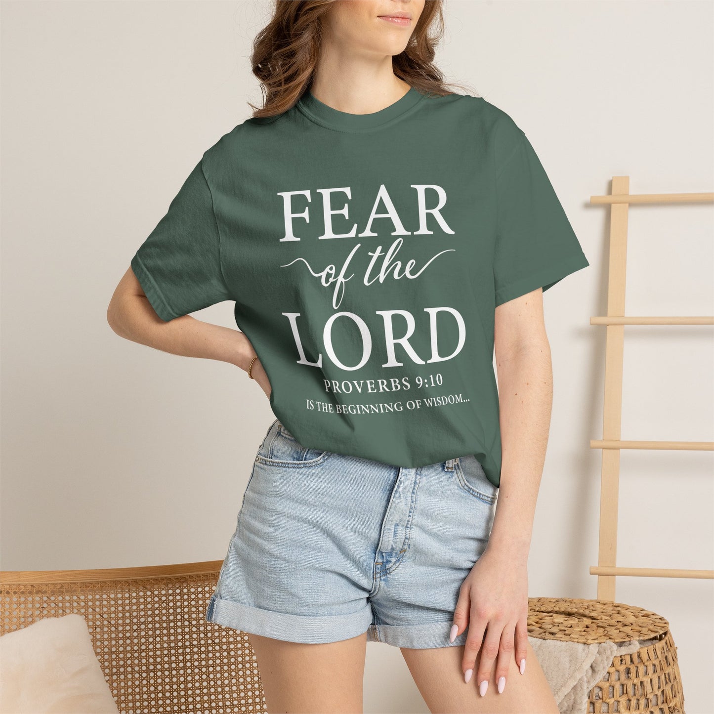 Fear of the Lord T-Shirt — Christian Faith Graphic Tee