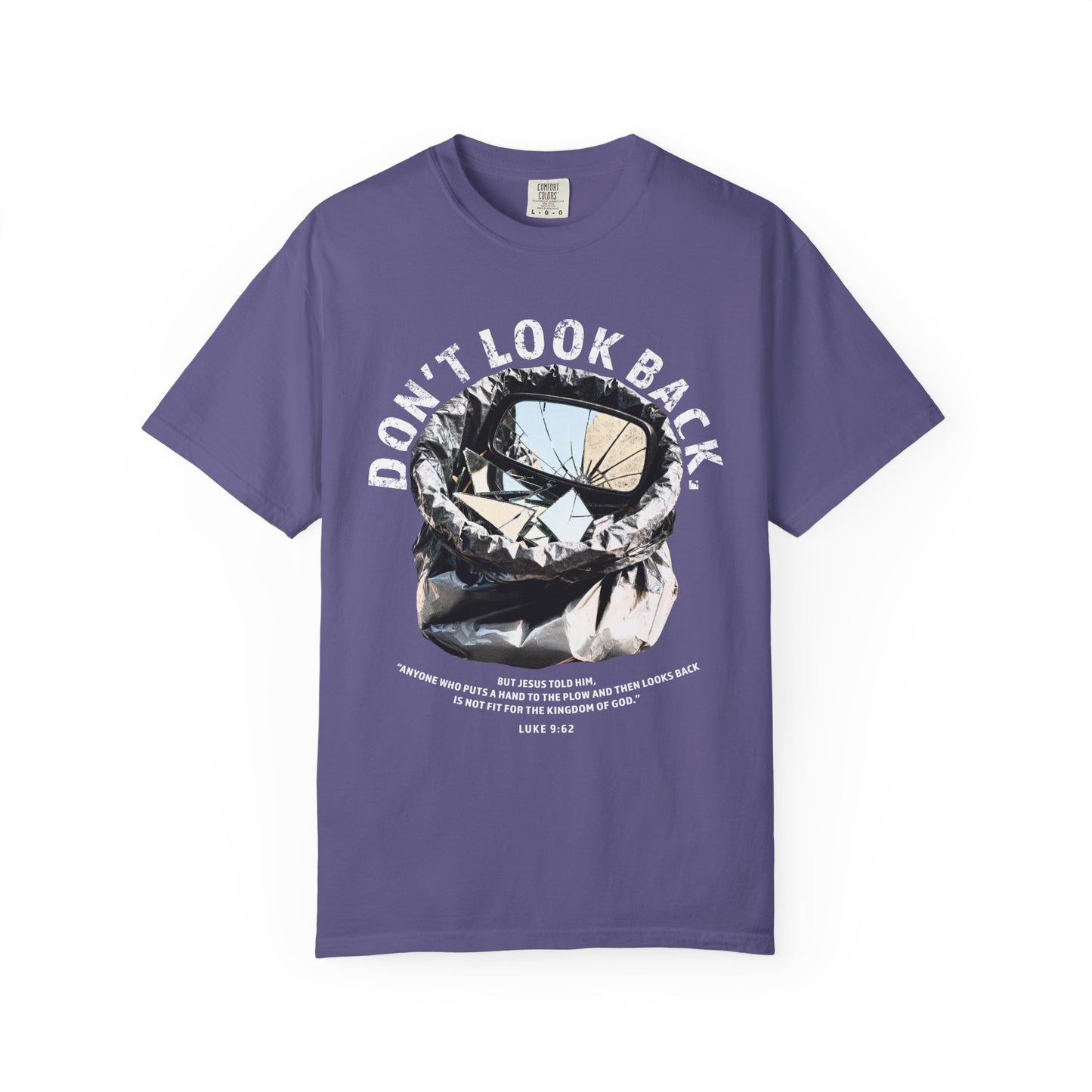 Don't Look Back Luke 9:62 T-Shirt — Inspirational Bible Verse Tee