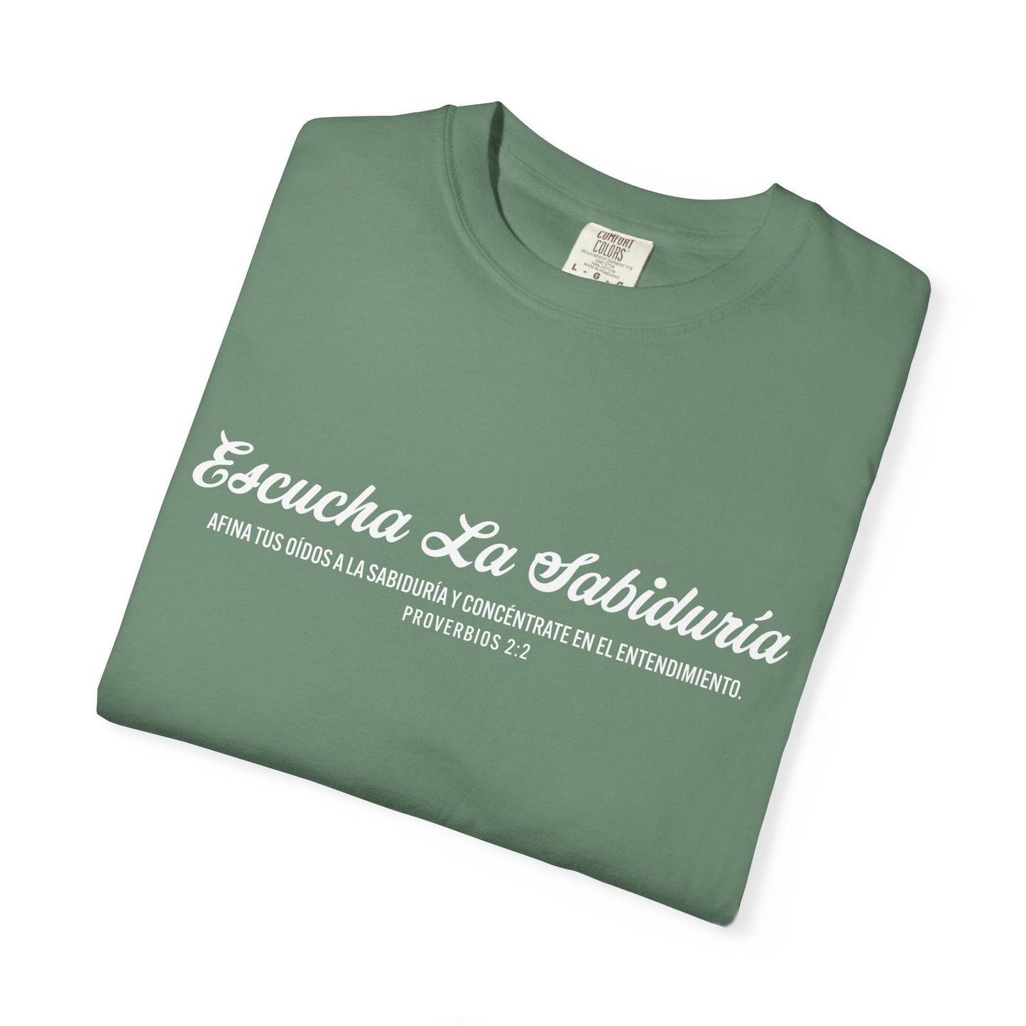 Proverbios 2:2 "Escucha la Sabiduría" T-Shirt