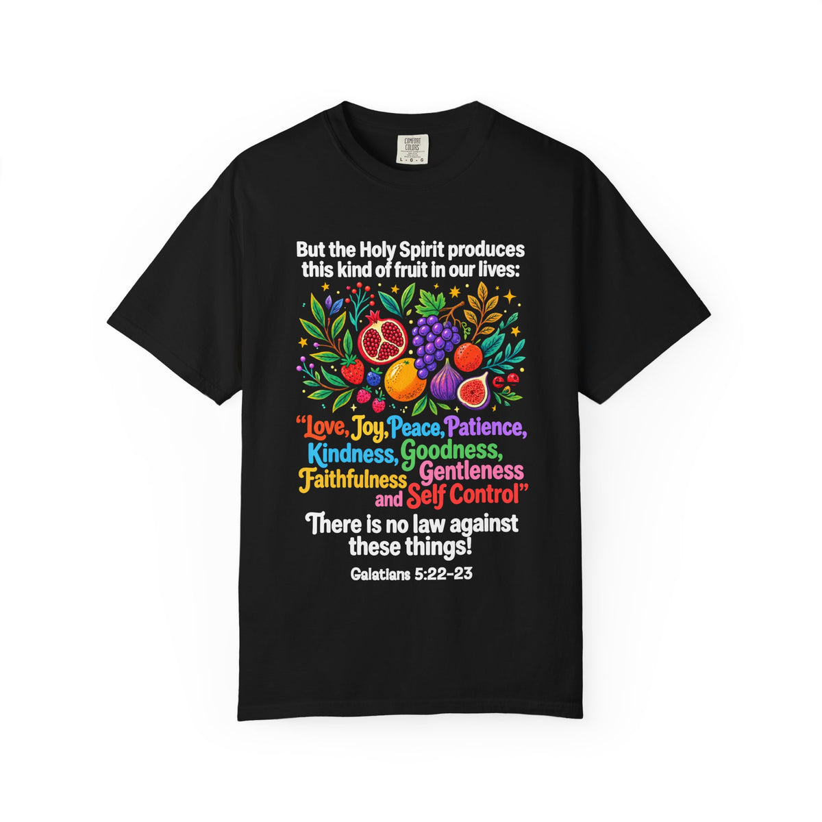 Fruit of the Spirit T‑Shirt — Galatians 5:22‑23 Christian Faith Tee