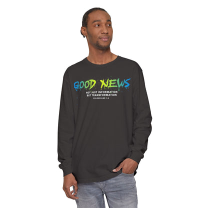 Good News Revelation 22:20 Long Sleeve T-Shirt — 100% Cotton
