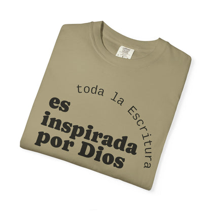 Toda la Escritura es inspirada por Dios  "2 Timoteo 3:16-17"