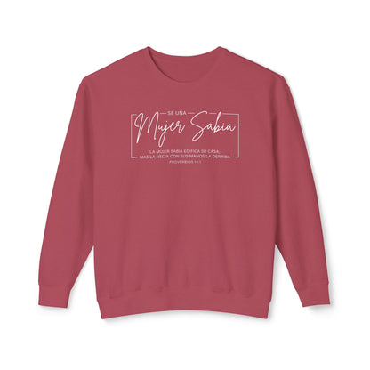 Mujer Sabia Proverbios 14:1 T-Shirt — Spanish Wise Woman Bible Verse