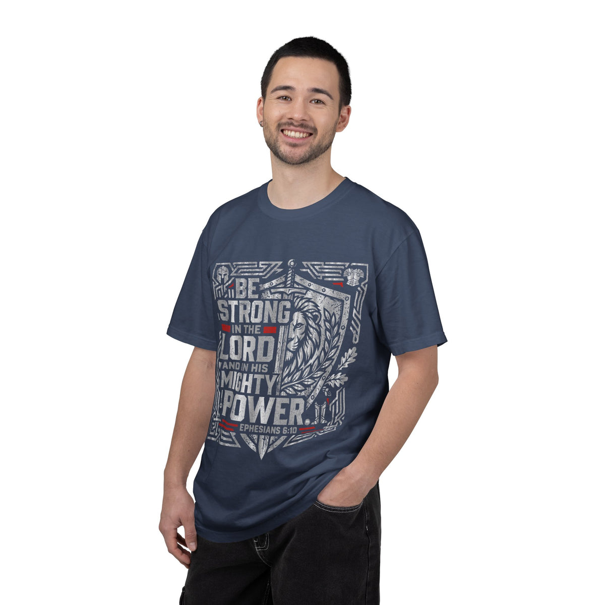 Be Strong in the Lord T-Shirt — Christian Faith Graphic Tee