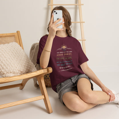 The Grace of the Lord Jesus Christ Christian Scripture T-Shirt