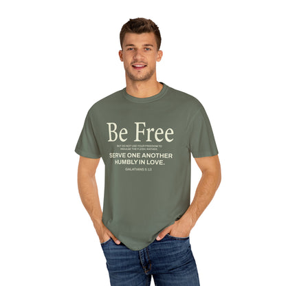 Be Free "Galatians 5:13" Beige