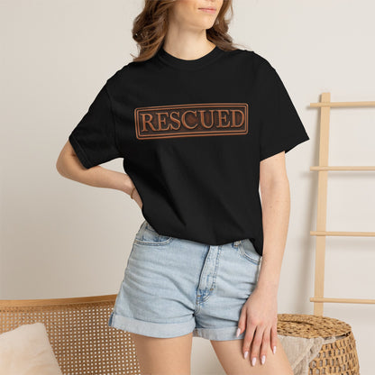 Rescued Colossians 1:13-14 Cotton T-Shirt