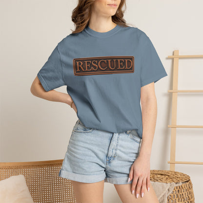 Rescued Colossians 1:13-14 Cotton T-Shirt
