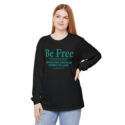 Be Free "Galatians 5:13" Teal