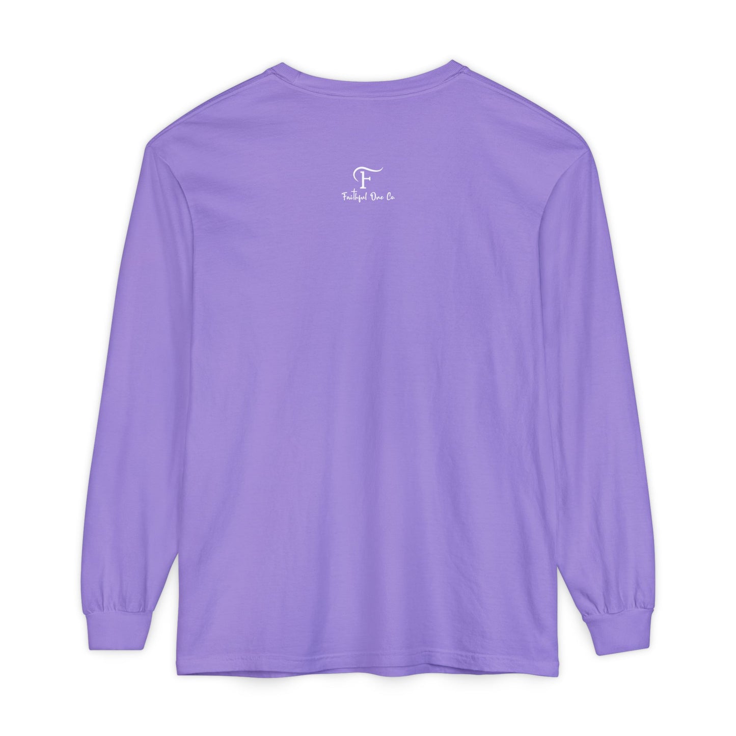 The Lord Is Good "NAHUM 1:7" BEIGE 100% cotton long sleeve