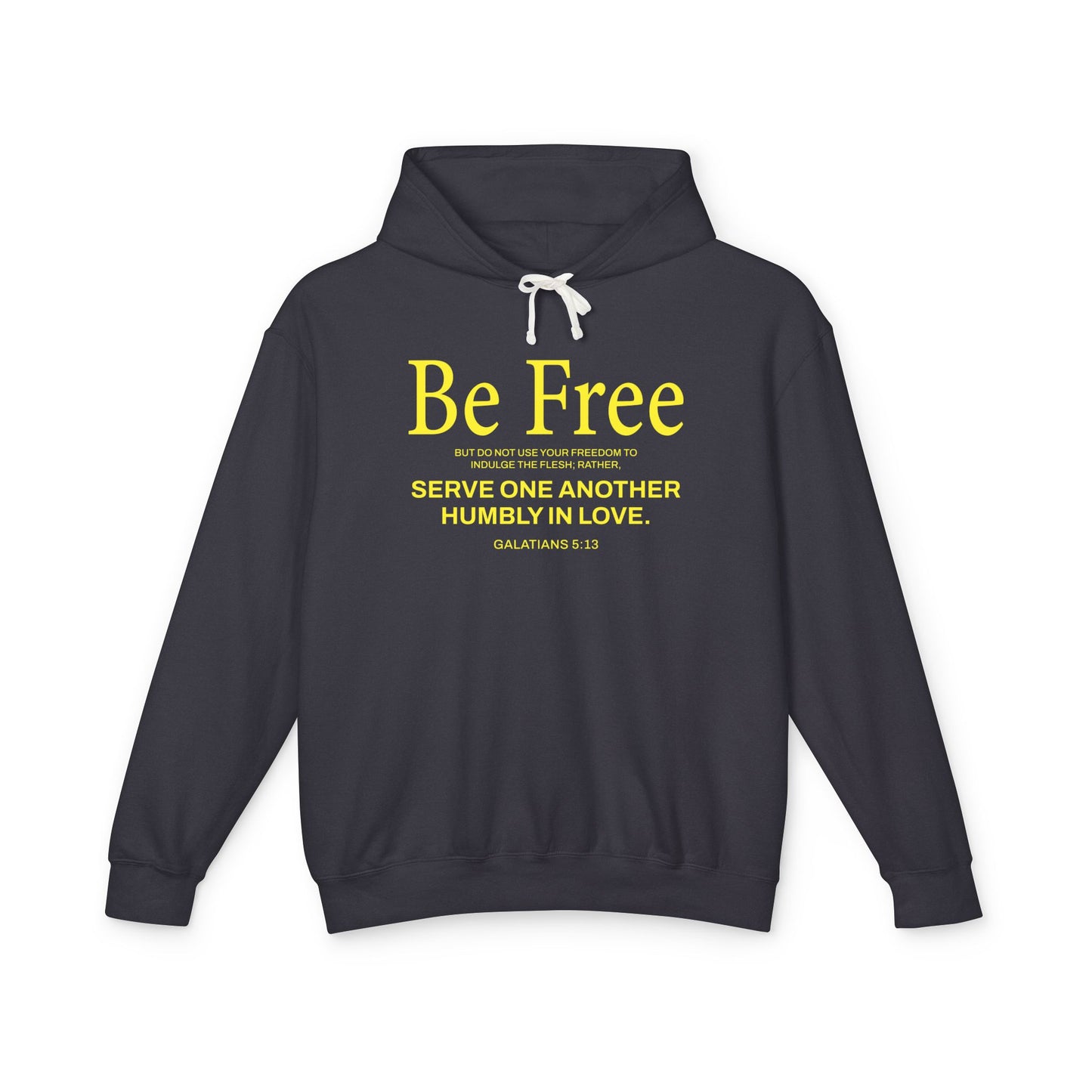 Be Free "Galatians 5:13" Yellow