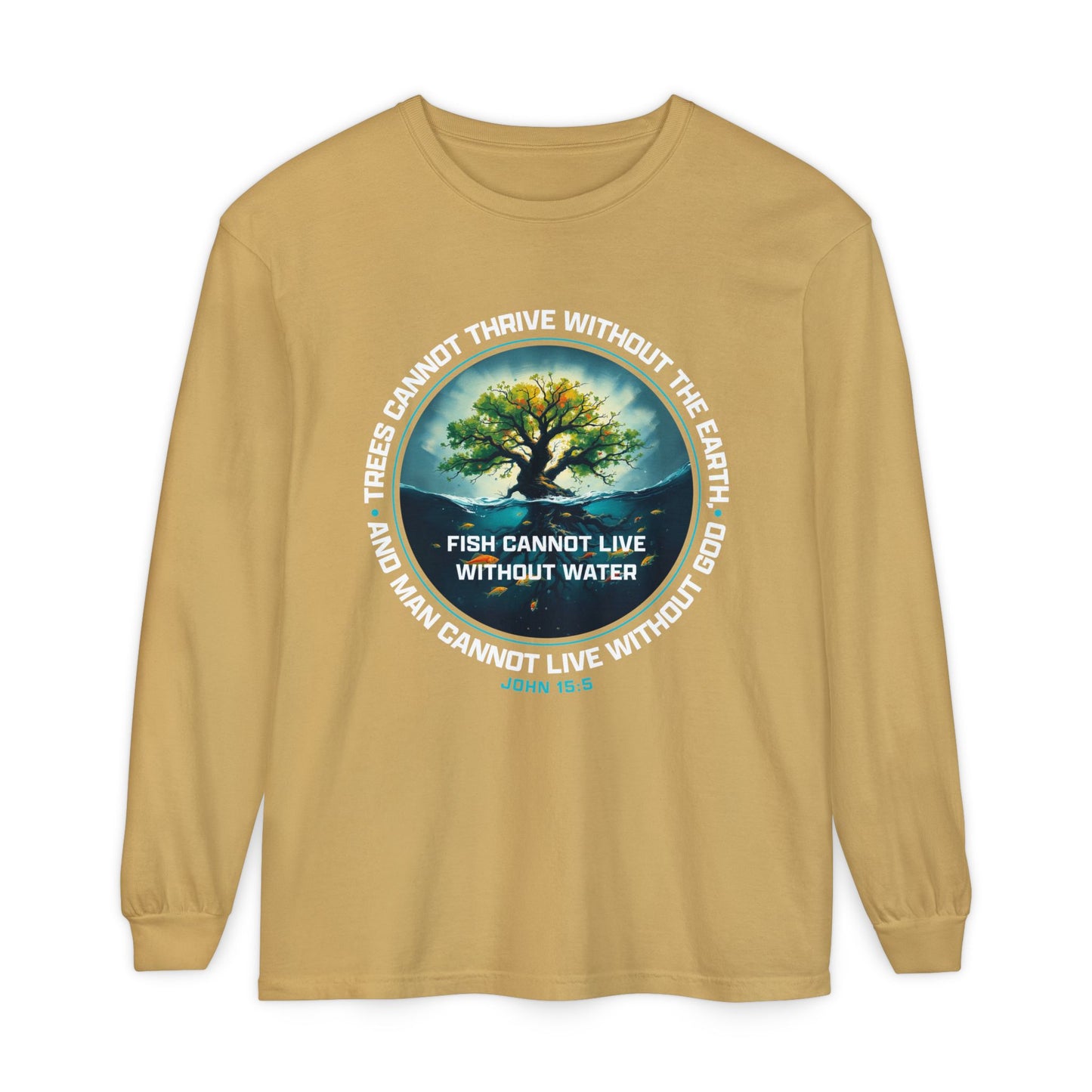 Trees Cannot Thrive Without The Earth "John 15:5"