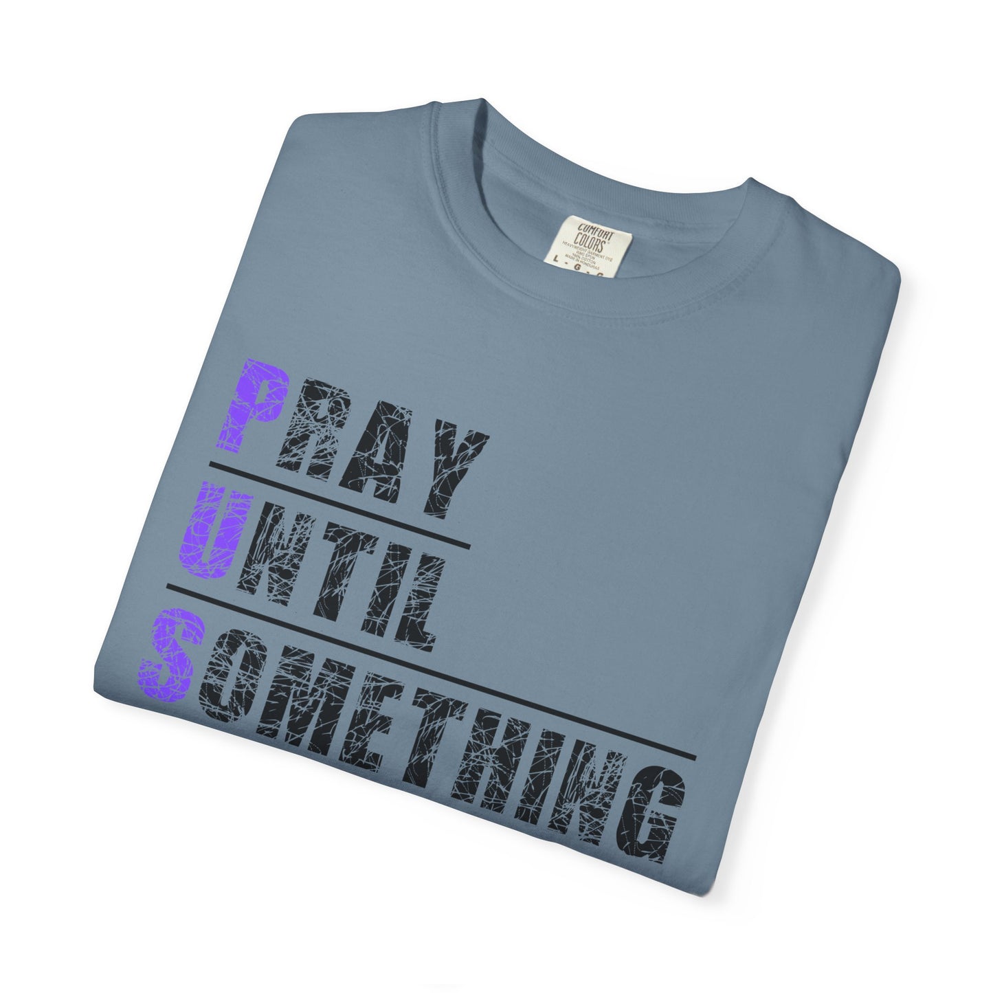 PUSH Ephesians 6:18 100% Cotton Faith & Prayer Graphic Tee