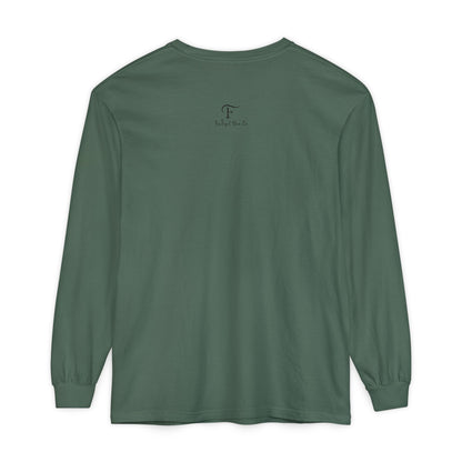 "Change Situations" Long Sleeve T-Shirt — 100% Cotton Garment-Dyed