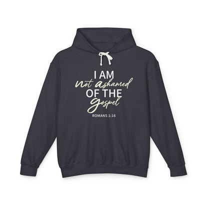 Romans 1:16 Beige 100% Cotton Unisex Hoodie Comfort Color