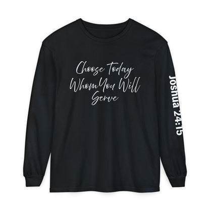 Choose Today Whom You Will Serve "Joshua 24:15"