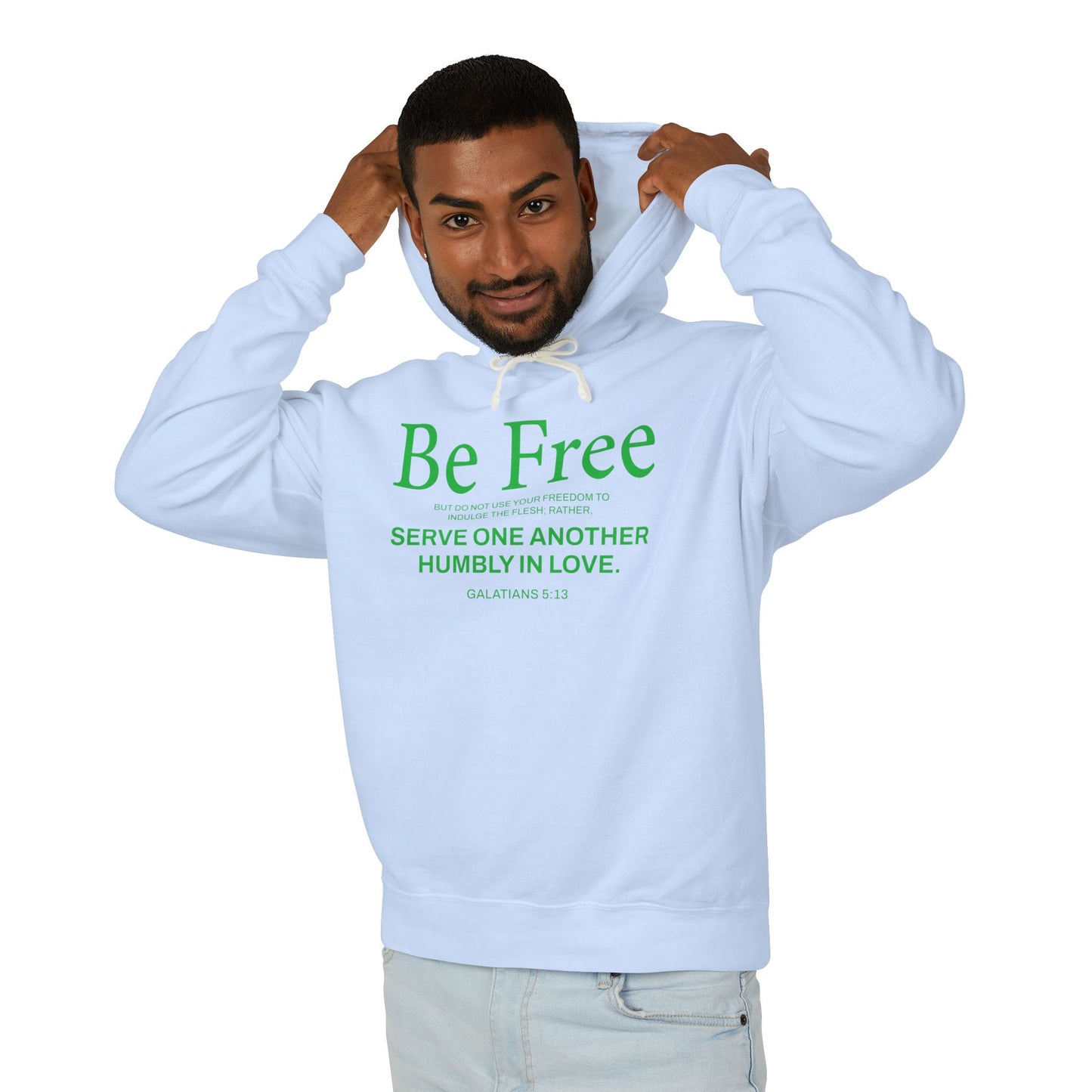 Be Free "Galatians 5:13" Green
