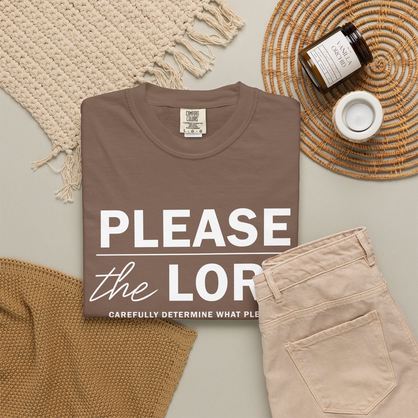 Please the Lord Ephesians 5:10 T-Shirt 100% Cotton T-Shirt