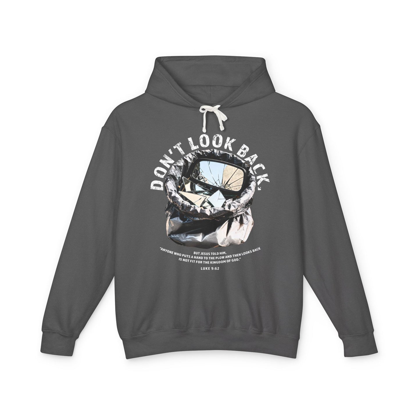 Don't Look Back Luke 9:62 T-Shirt — Inspirational Bible Verse  Christian Hoodie