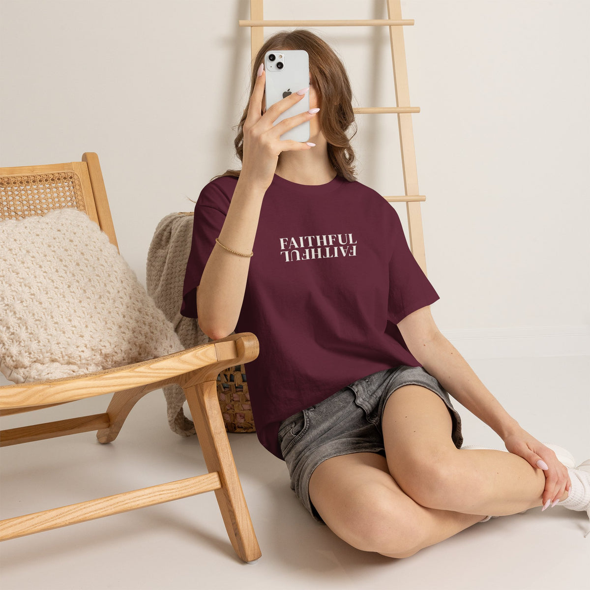 Faithful One Christian Graphic Tee