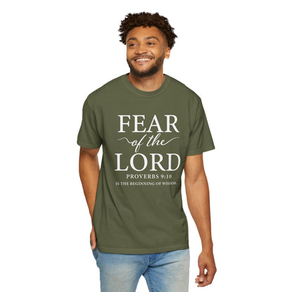 Fear of the Lord T-Shirt — Christian Faith Graphic Tee