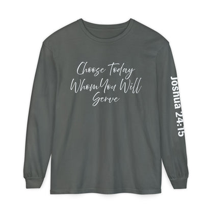 Choose Today Whom You Will Serve "Joshua 24:15"