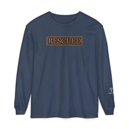 Rescued Colossians 1:13 Long Sleeve T-Shirt — 100% Cotton