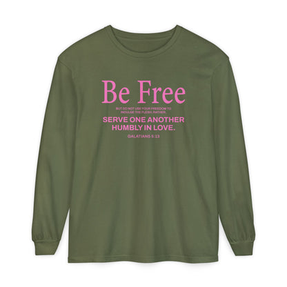 Be Free "Galatians 5:13" PINK