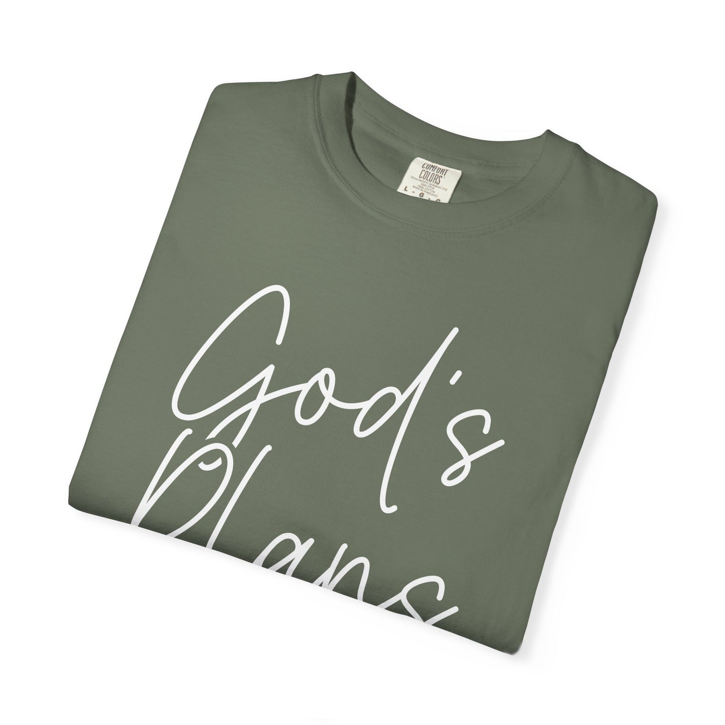 God's Plans Jeremiah 29:11 100% Cotton‑Shirt — Inspirational Faith Graphic T-shirt