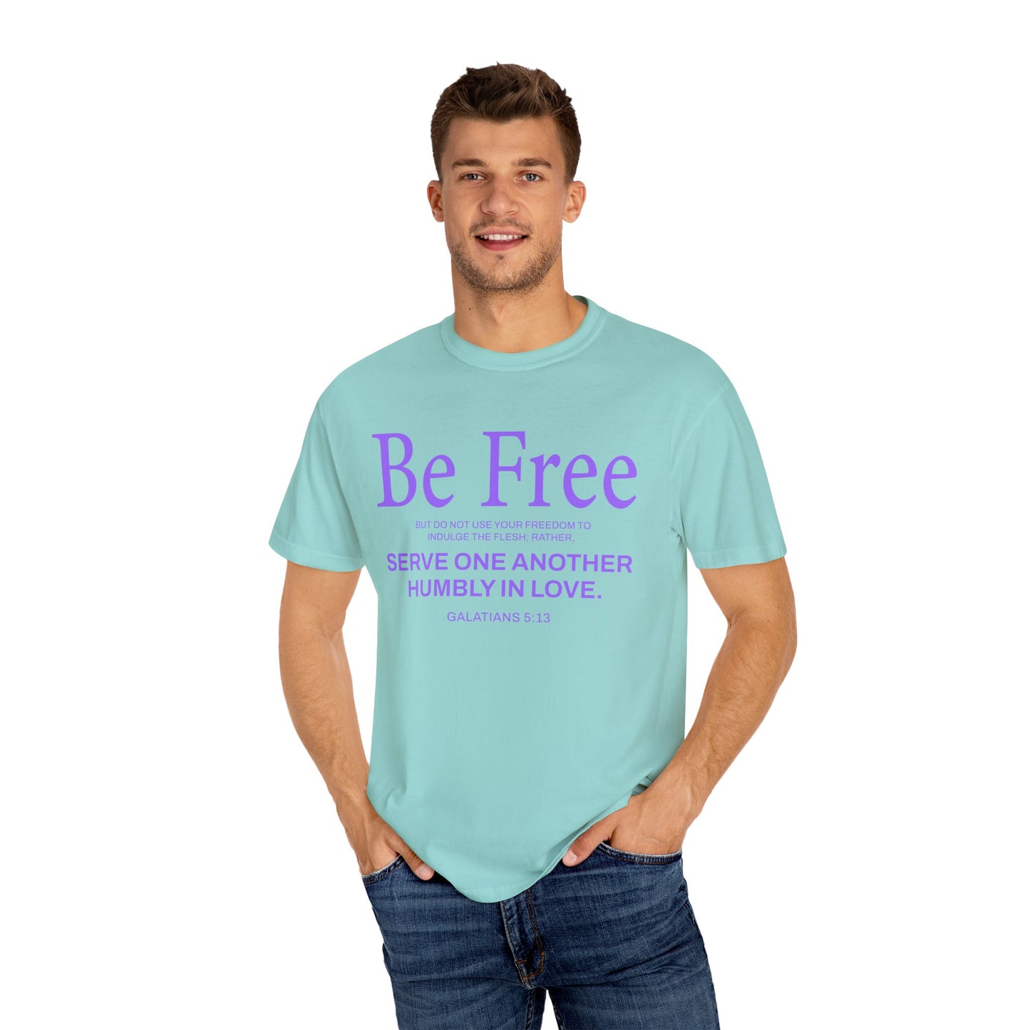 Be Free "Galatians 5:13" PURPLE