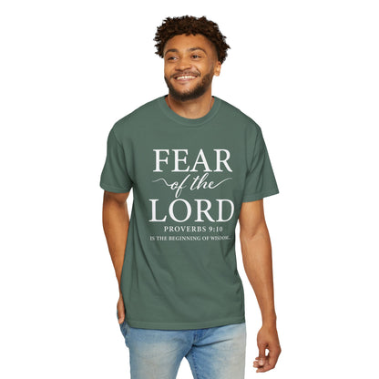 Fear of the Lord T-Shirt — Christian Faith Graphic Tee