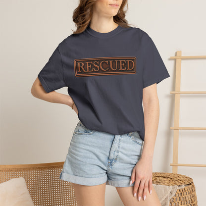 Rescued Colossians 1:13-14 Cotton T-Shirt