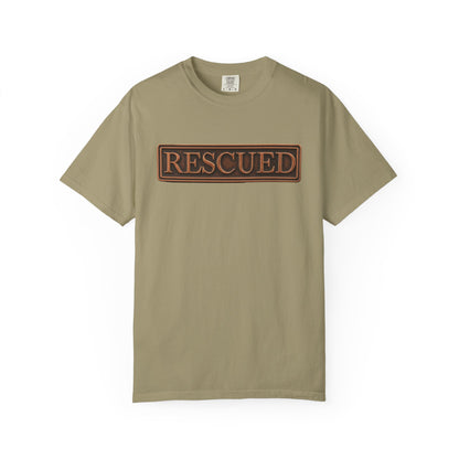 Rescued Colossians 1:13-14 Cotton T-Shirt