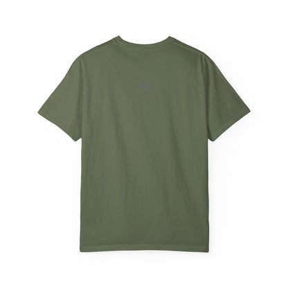 For Us Garment-Dyed Tee — Inspirational Script Christian T-Shirt
